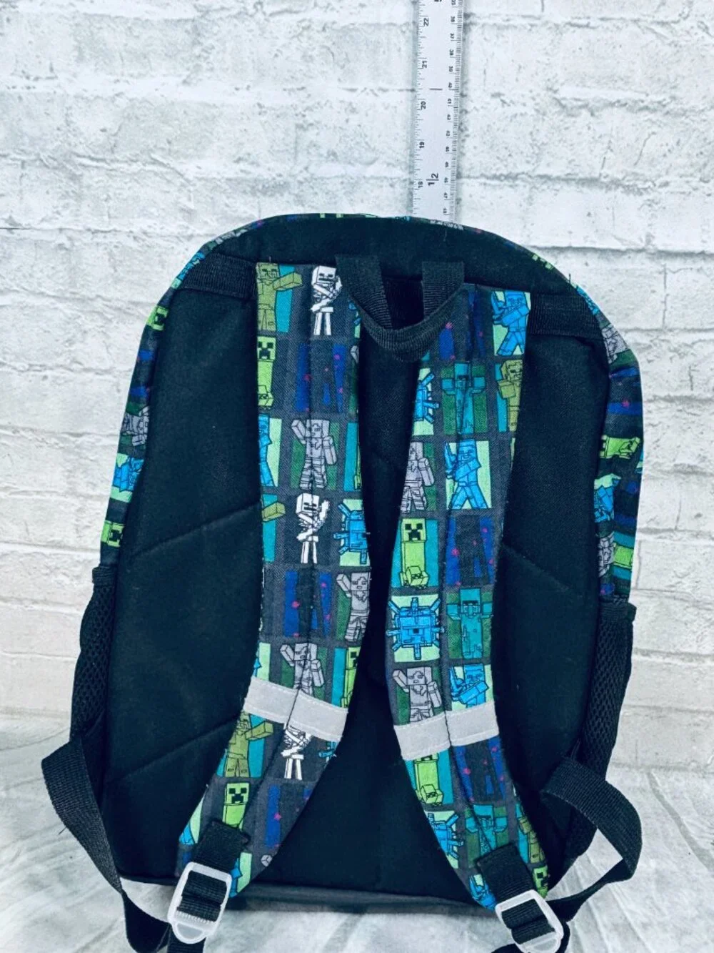 Minecraft Backpack Creeper Design